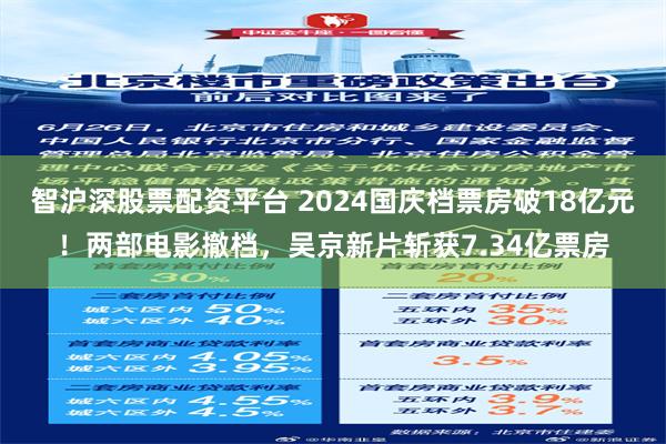 智沪深股票配资平台 2024国庆档票房破18亿元！两部电影撤档，吴京新片斩获7.34亿票房